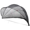 vidaXL Poolkuppel 546 x 516 x 250 cm 185T polyester med PU-belegg