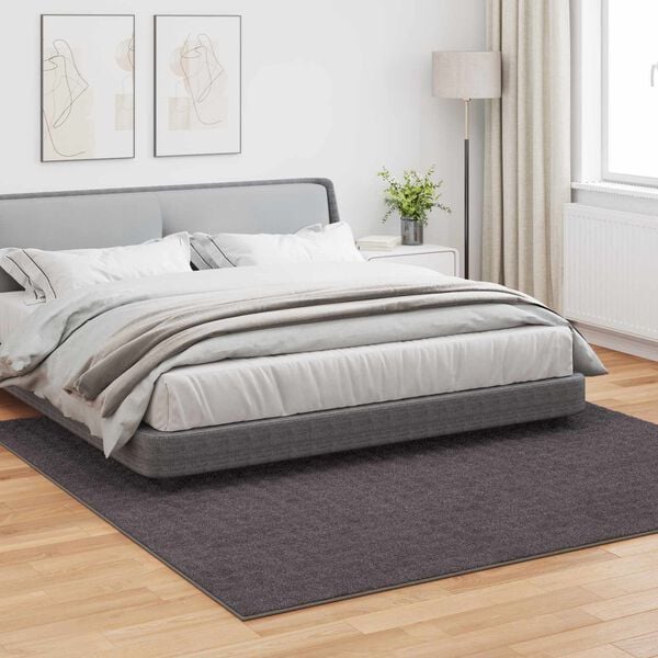 vidaXL Omr&aring;detepper Torget Antrasitt 240 x 240 cm