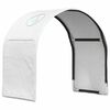 vidaXL Sengtunnel for barneseng 2 stk. Hvit Polyester