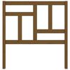 vidaXL Sengegavl honningbrun 95,5x4x100 cm heltre furu