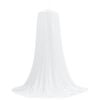 vidaXL Myggnett for seng 3 stk. 156 mesh Hvit ⌀56 x 220 cm Polyester