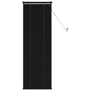 vidaXL Venetiansk persienne Svart 150 x 40 cm 25 mm PVC