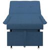 vidaXL Sofa seng Blå 194 x 67 x 37 cm stoff