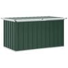 vidaXL Oppbevaringsboks for hagen gr&oslash;nn 129x67x65 cm