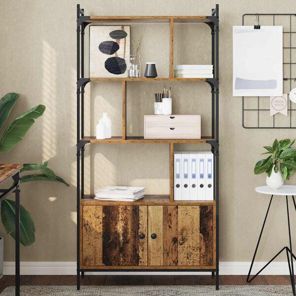 vidaXL Bokhylle Konstruert tre