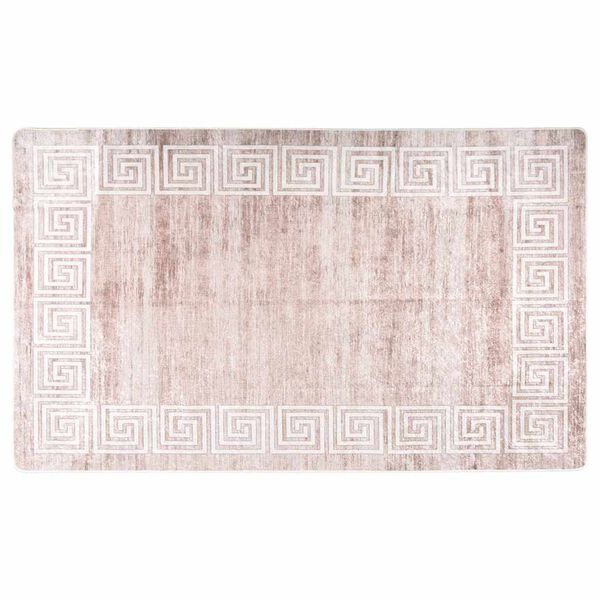 vidaXL Vaskbart teppe 120x180 cm beige