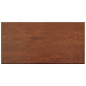vidaXL Vinduskarmer Brunt tre 80 x 45 x 4,5 cm PVC