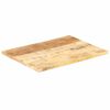 vidaXL Bordplate heltre mango 25-27 mm 80x70 cm