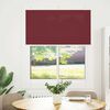 vidaXL Pliss&eacute;gardin Bordeaux R&oslash;d 110x100 cm Stoffbredde 109,4 cm