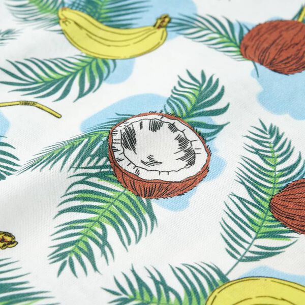 T-skjorte for barn med korte ermer flerfarget 140