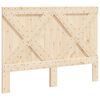 vidaXL Sengegavl 140x104 cm heltre furu