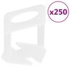 vidaXL Flisklips 250 stk 3 mm