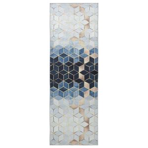 vidaXL Teppe Runner LESAKA S&oslash;lv 50 x 100 cm Diamant fl&oslash;yel