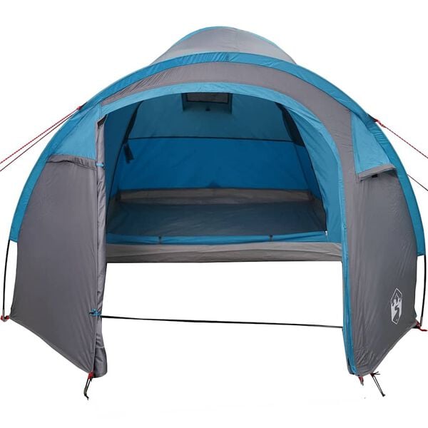 vidaXL Dometelt med tak Annet med luftventil Blå 384 x 254 x 170 cm