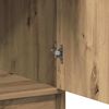 vidaXL H&oslash;yskap med skuff Artisan Eik 41 x 40 x 135 cm Konstruert tre