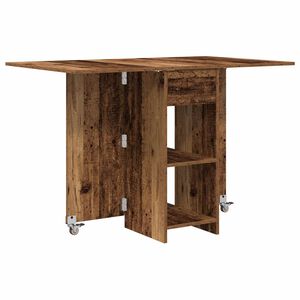 vidaXL Spisebord 115 x 70 x 75 cm Konstruert tre Gammelt tre