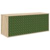 vidaXL Vegghengt TV-skap GELEEN 102 x 33 x 40 cm Sonoma eik