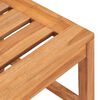 vidaXL Hagespisegruppe 4 deler heltre teak