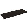 vidaXL Benkeplate til bad m&oslash;rkebrun 140x50x(2-4) cm behandlet heltre