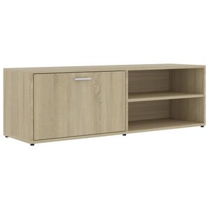 vidaXL TV-benk sonoma eik 120x34x37 cm konstruert tre