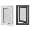 vidaXL Tilt & Turn Kjeller Vindu RISOR 50 x 75 cm PVC og glass