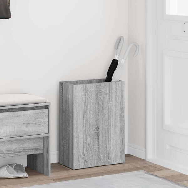 vidaXL Parasollstativ Gr&aring; Sonoma 40 x 20 x 55,5 cm Konstruert tre