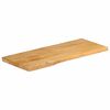 vidaXL Bordplate 80x40x3,8 cm naturlig kant heltre mango
