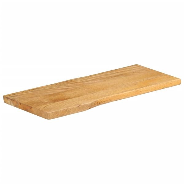 vidaXL Bordplate 80x40x3,8 cm naturlig kant heltre mango