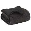 vidaXL Full &aring;r dyne Antrasitt 200 x 220 cm Mikrofiber og Teddy fleece