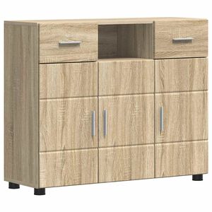 vidaXL Tre skap Sonoma eik 88,5 x 30,5 x 73 cm Konstruert tre