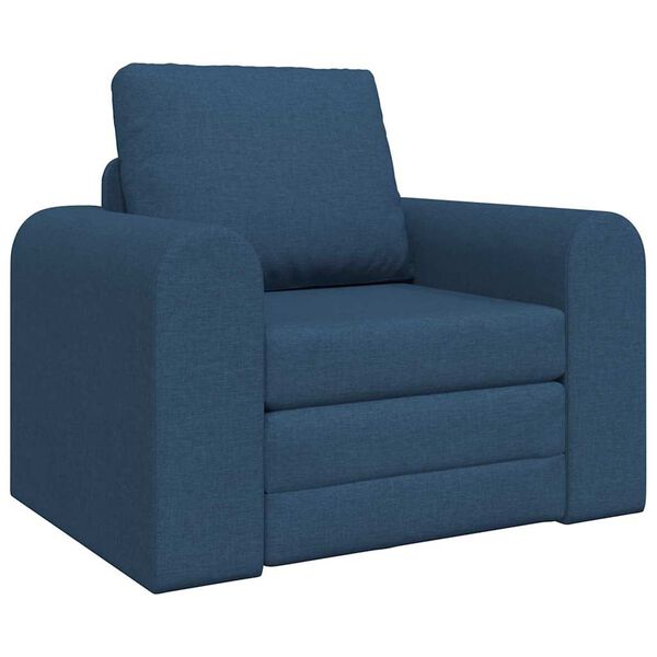 vidaXL Sofa seng Blå 98 x 71 x 83 cm Fløyel