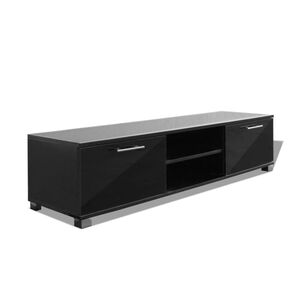 vidaXL TV-benk h&oslash;yglans svart 120x40,5x35 cm