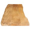 vidaXL Bordplate 160x40x3,8 cm naturlig kant heltre mango
