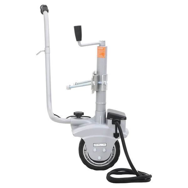 vidaXL Motorisert tilhengerstativ aluminium 12 V 350 W