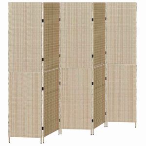 vidaXL Romdeler Beige 242 x 180 cm polyrotting