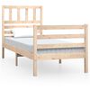 vidaXL Sengeramme heltre 90x200 cm