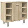 vidaXL Baderomsskap sonoma eik 60x32x53,5 cm sponplate