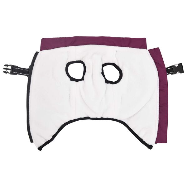 vidaXL Hund Frakk Lilla L28 Fleece og polyester