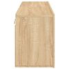 vidaXL Veggmonterte TV-benker 2 stk sonoma eik 60x30x41 cm