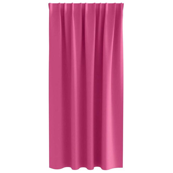 vidaXL M&oslash;rkleggende Gardiner med Ringer 2 pcs Lys Rosa 175 x 140 cm