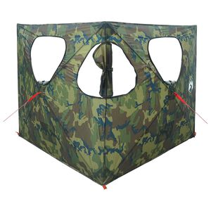 vidaXL Jakt-telt 145 x 145 x 150 cm Kamuflasje Polyester og st&aring;l