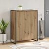 vidaXL Sko Skap Kunstnerisk Eik 79 x 36 x 100 cm Konstruert tre