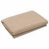 vidaXL Frostbeskyttelse Plantefleece Dekker Beige 2,4 x 2 m