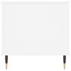 vidaXL Salongbord hvit 90x44,5x45 cm konstruert tre