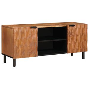 vidaXL TV-skap Acacia Brun Finish 105 x 33 x 46 cm Massiv mango tre