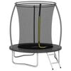 vidaXL Trampolinesett rund 183x52 cm 80 kg