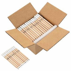 vidaXL HB Blyanter &Oslash; 0,7 x 10 cm Naturlig Solid Pappel Tre