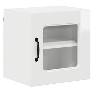 vidaXL Oppvaskmaskin-panel Kalmar H&oslash;yglanset hvit 40 x 31 x 40 cm
