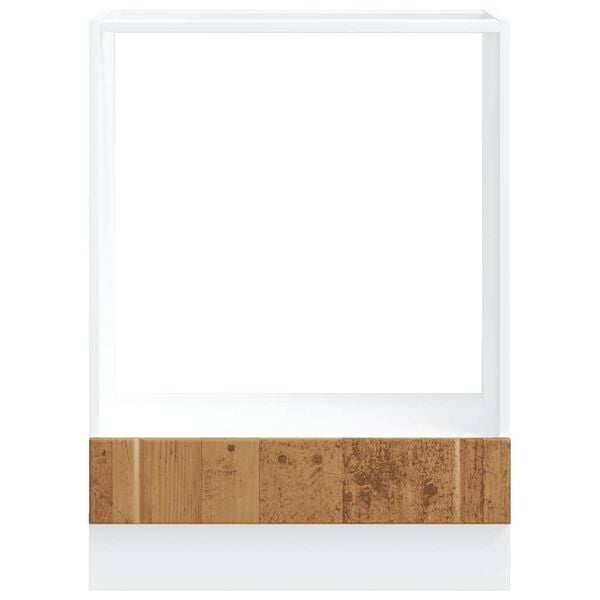 vidaXL Ovnskap Lucca gammelt tre konstruert tre