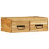 vidaXL Veggmontert TV-benk 60x30x19 cm heltre akasie